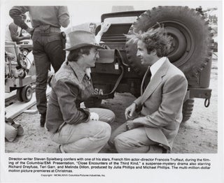 Book #151940] Close Encounters of the Third Kind (Original photograph of Steven Spielberg and...