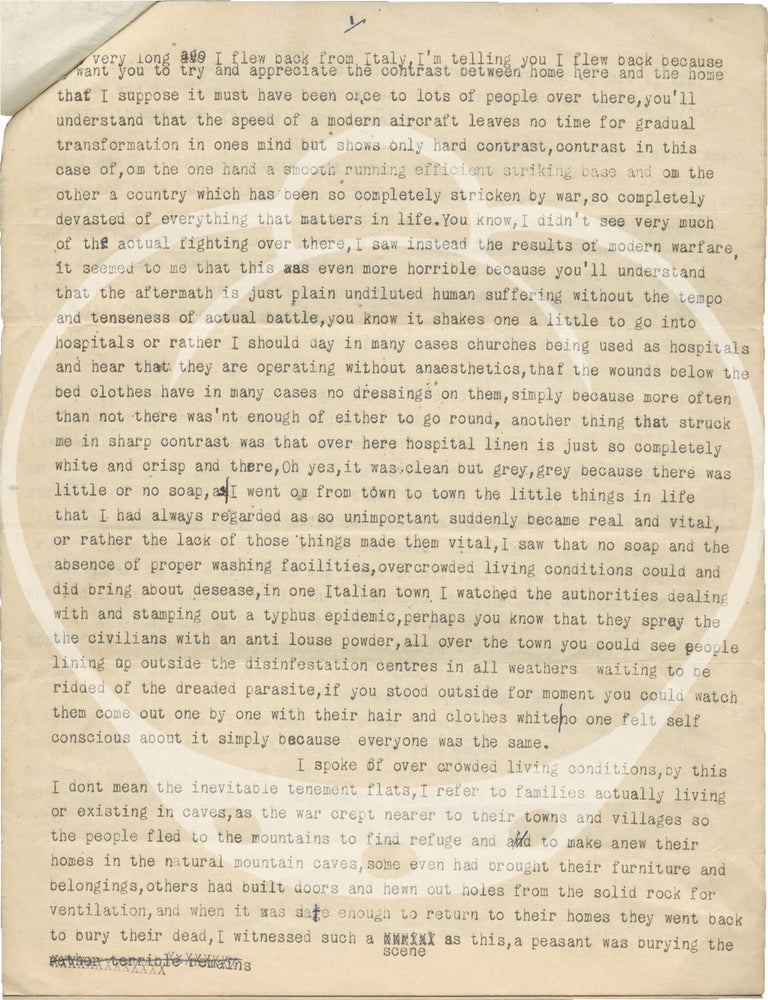 Archive of photographs and letters belonging to British film producer John Palmer