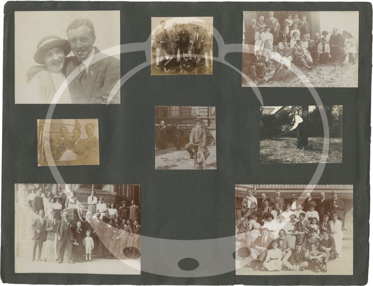 Archive of photographs and letters belonging to British film producer John Palmer