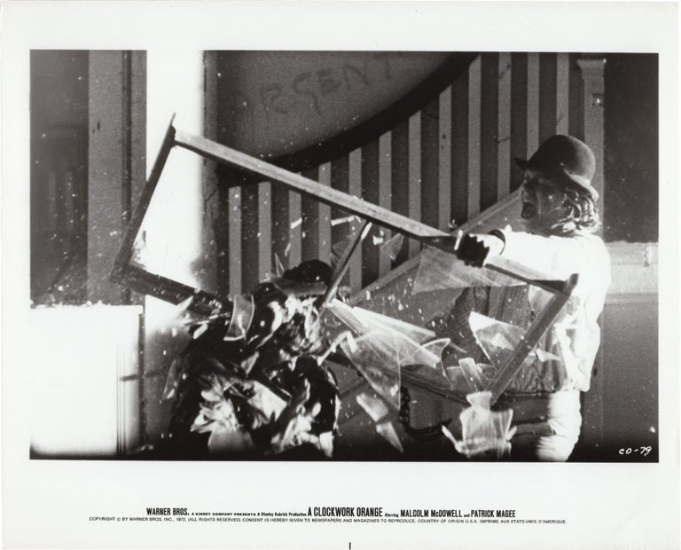 Book #151999] A Clockwork Orange (Four original photographs from the US release of the 1971...