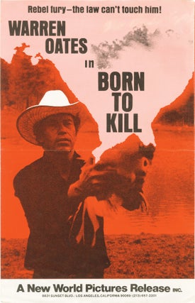 Book #152029] Born To Kill [Cockfighter] (Original pressbook for the 1974 film). Monte Hellman,...