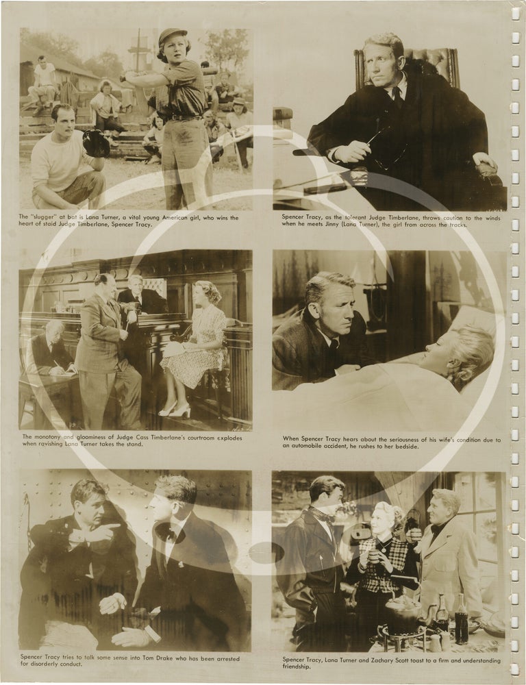 Archive of promotional materials from 15 Metro-Goldwyn-Mayer films, 1947-1948