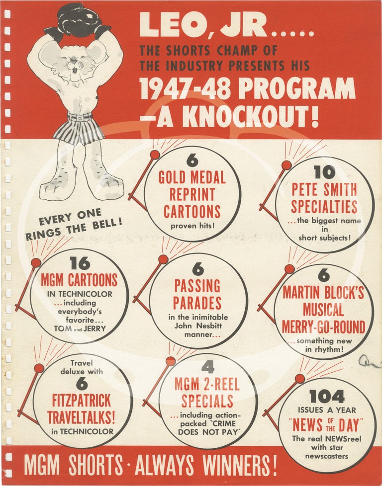 Archive of promotional materials from 15 Metro-Goldwyn-Mayer films, 1947-1948