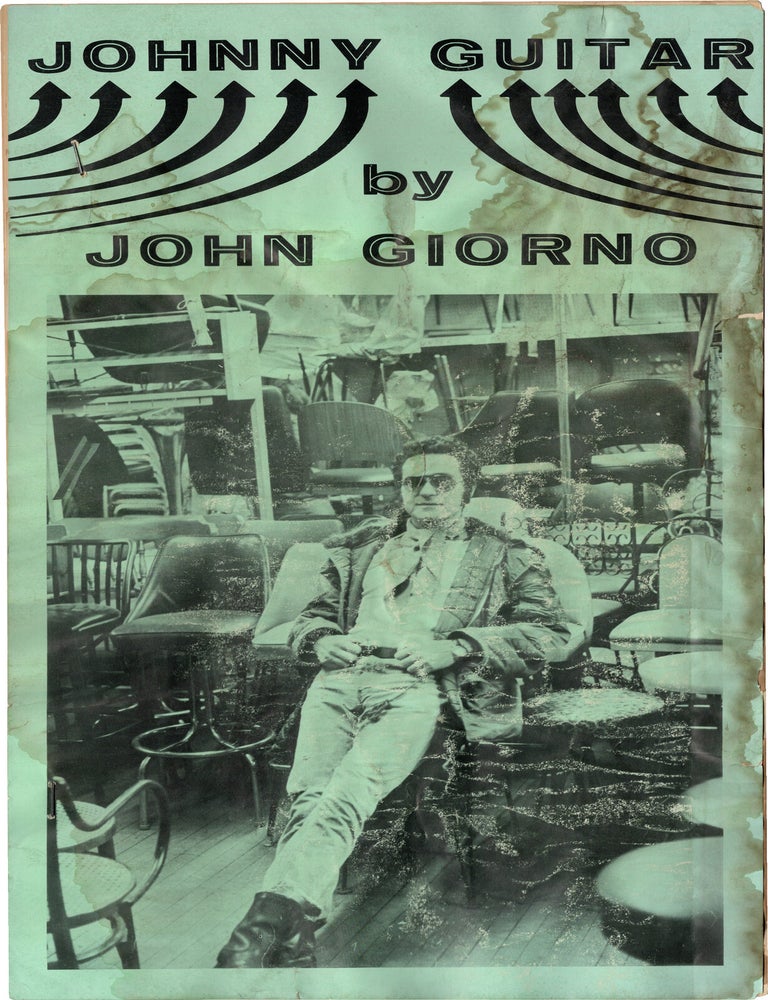 Book #152044] Johnny Guitar (First Edition). John Giorno, Les Levine, cover art