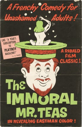 Book #152047] The Immoral Mr. Teas (Original pressbook for the 1959 film). Russ Meyer, Ann Peters...