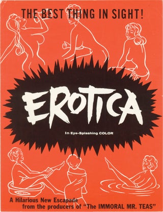 Book #152049] Erotica (Original pressbook for the 1961 film). Russ Meyer, screenwriter director
