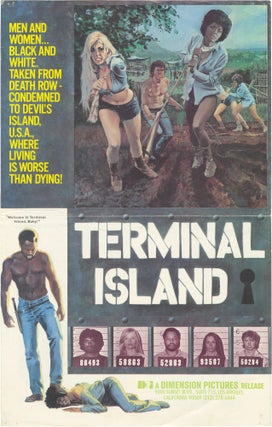 Book #152055] Terminal Island (Original pressbook for the 1973 film). Stephanie Rothman, Jack...