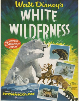Book #152074] White Wilderness (Original pressbook for the 1958 film). James Algar, screenwriter...