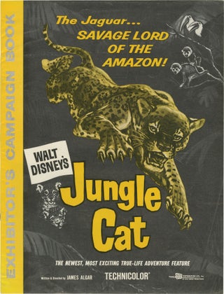 Book #152087] Jungle Cat (Original pressbook for the 1960 film). James Algar, Winston Hibler,...