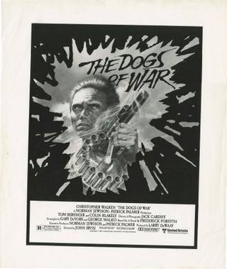 Book #152100] The Dogs of War (Original poster design image from the 1980 film). John Irvin,...