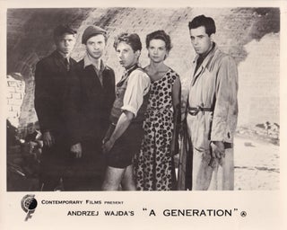 Book #152124] A Generation (Original photograph from the 1955 Polish film). Andrzej Wajda, Roman...