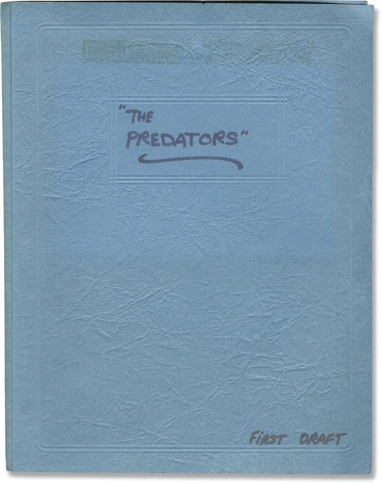 [Book #152190] The Predators. Ernest Haycox, Johnny Crawford, story, screenwriter.