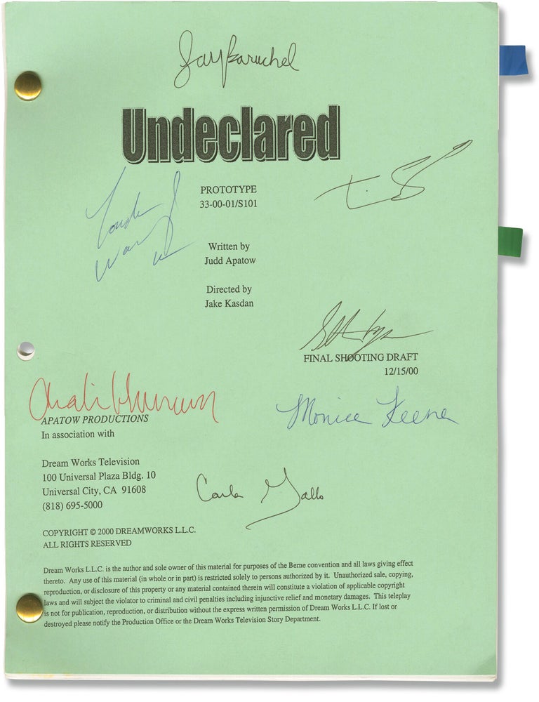 Undeclared Prototype Judd Apatow Jay Kasdan Carla Gallo Jay Baruchel undeclared-prototype-judd-apatow-jay-kasdan-carla-gallo-jay-baruchel