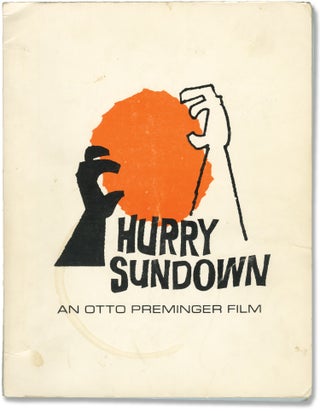 Book #152225] Hurry Sundown (Original screenplay for the 1967 film). Otto Preminger, Katya...