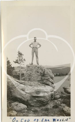 Archive of 24 vernacular photographs from a Depression-era road trip through the badlands of South Dakota, Idaho, and Wyoming
