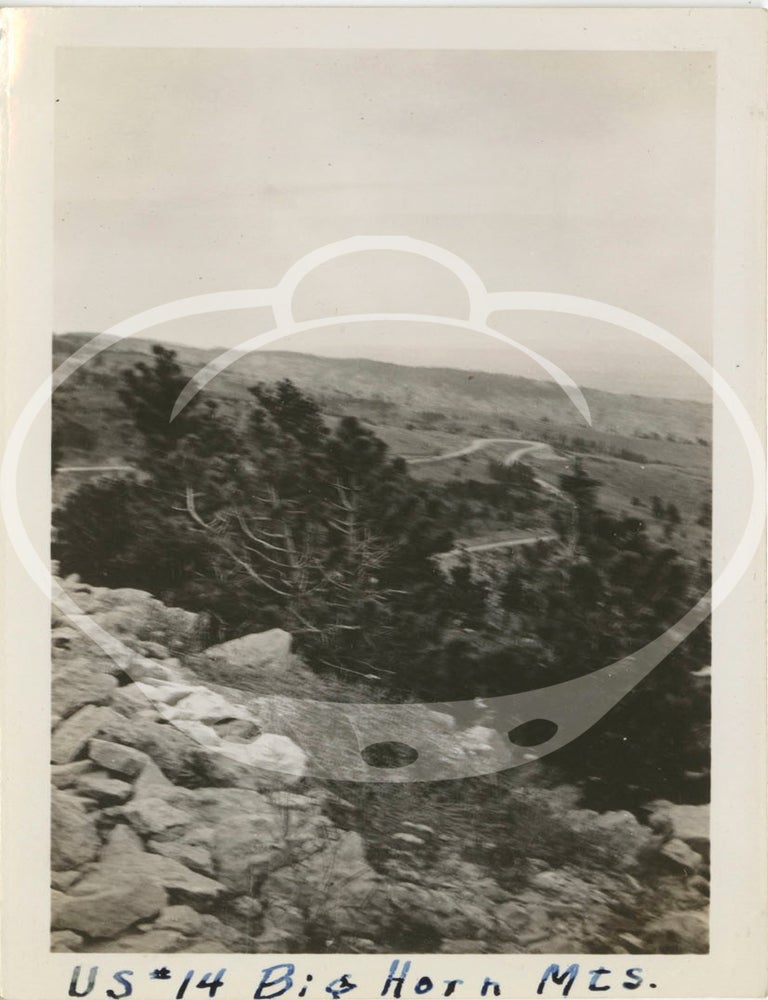 Archive of 24 vernacular photographs from a Depression-era road trip through the badlands of South Dakota, Idaho, and Wyoming