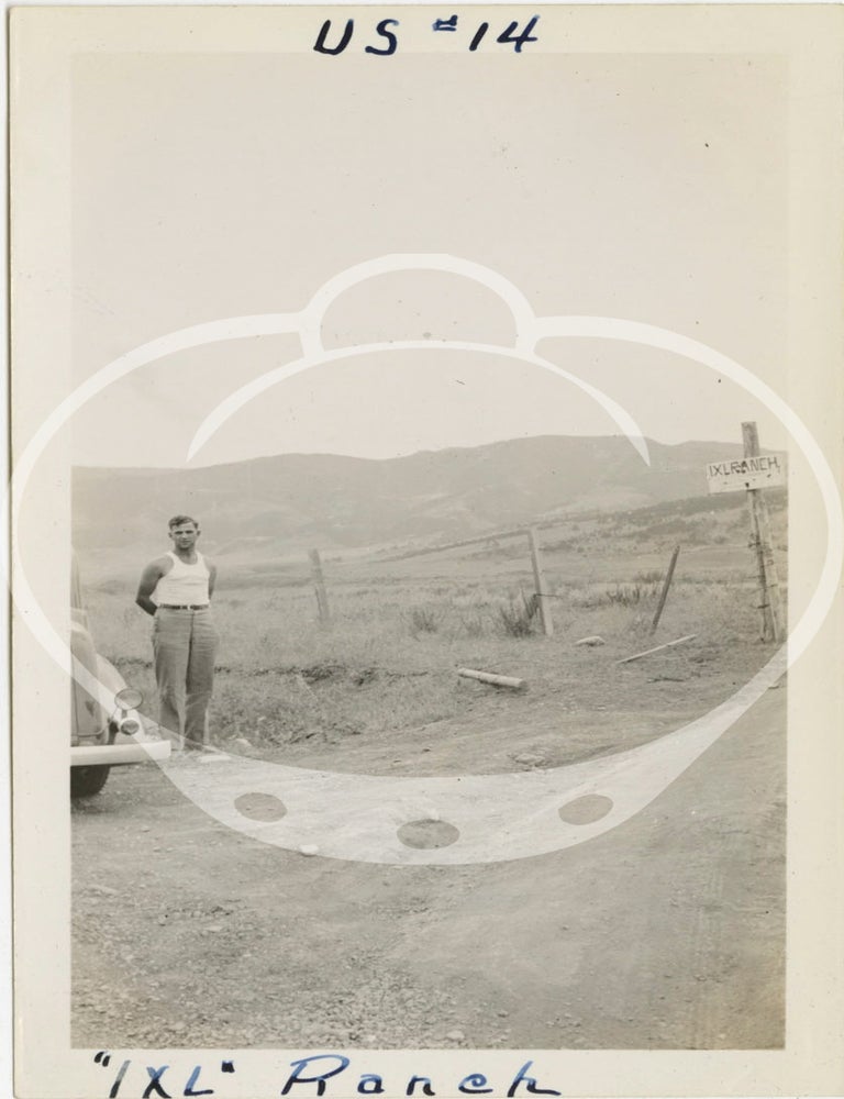 Archive of 24 vernacular photographs from a Depression-era road trip through the badlands of South Dakota, Idaho, and Wyoming