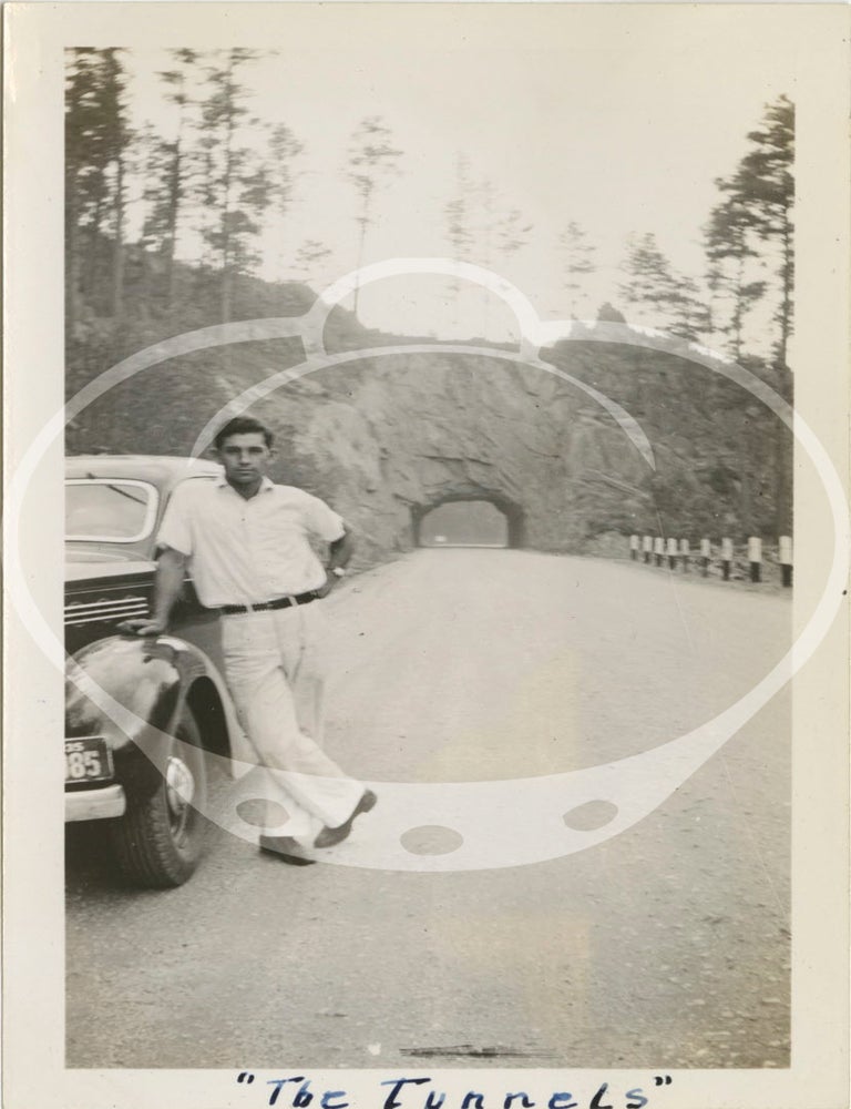 Archive of 24 vernacular photographs from a Depression-era road trip through the badlands of South Dakota, Idaho, and Wyoming