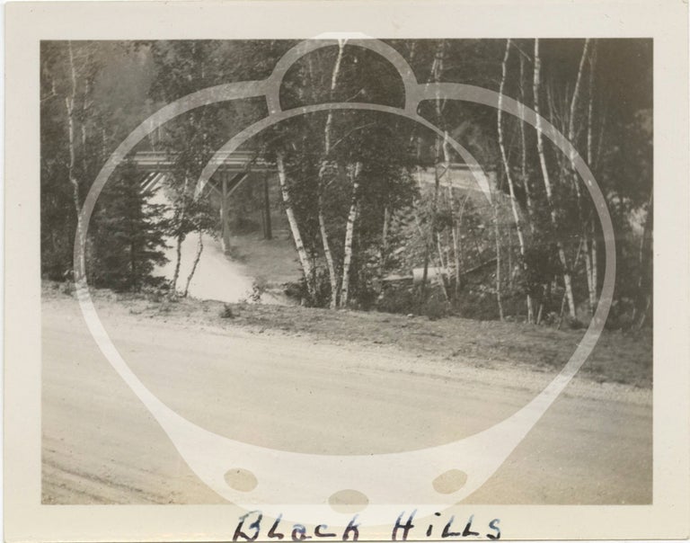 Archive of 24 vernacular photographs from a Depression-era road trip through the badlands of South Dakota, Idaho, and Wyoming
