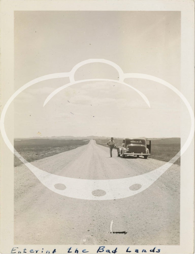 Archive of 24 vernacular photographs from a Depression-era road trip through the badlands of South Dakota, Idaho, and Wyoming
