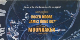 Book #152285] Moonraker (Original film program for the 1979 film). Lewis Gilbert, Ian Fleming,...
