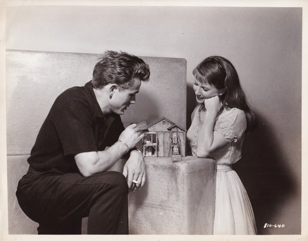 Book #152321] East of Eden (Original photograph of James Dean and Julie Harris on the set of the...