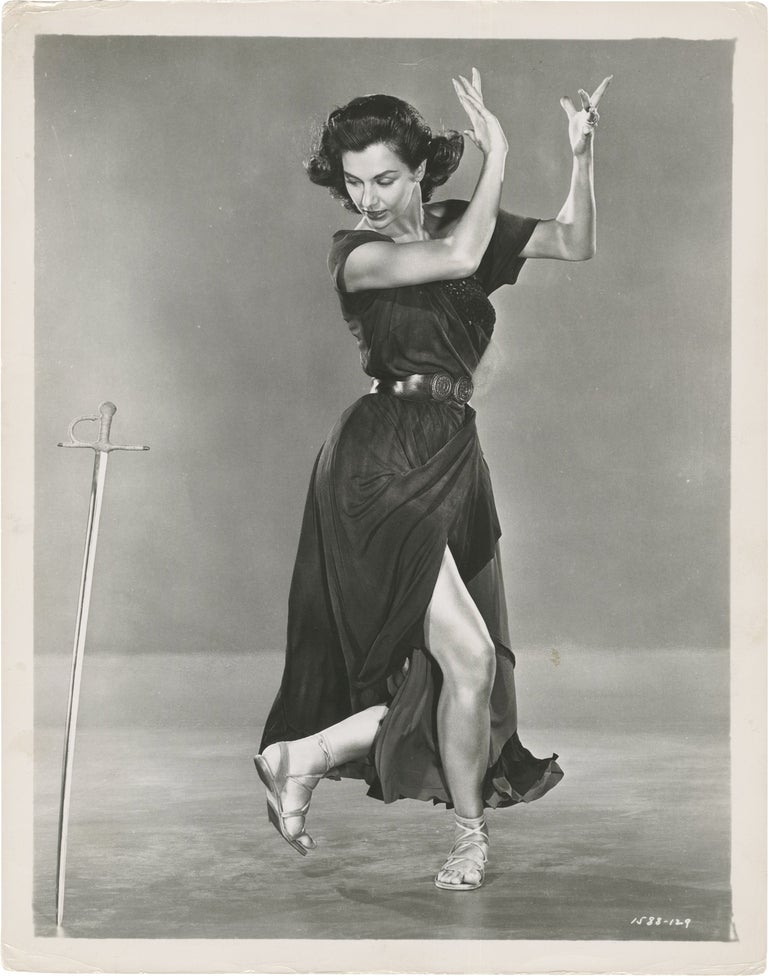 Book #152341] Sombrero (Original photograph of Cyd Charisse from the 1953 film). Norman Foster,...