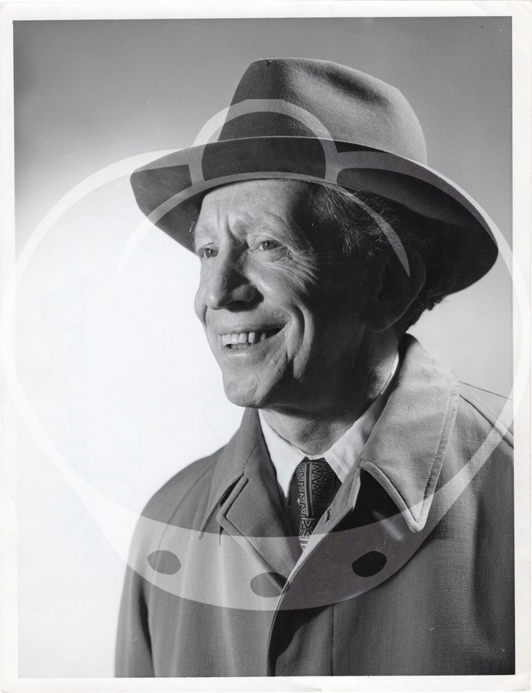 Two original portrait photographs of Sam Jaffe, circa 1960s