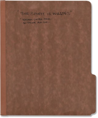 Book #152419] The Spirit is Willing (Original set of storyboards for the 1967 film). William...