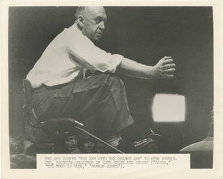 Book #152426] The Man with the Golden Arm (Original photograph of Otto Preminger on the set of...