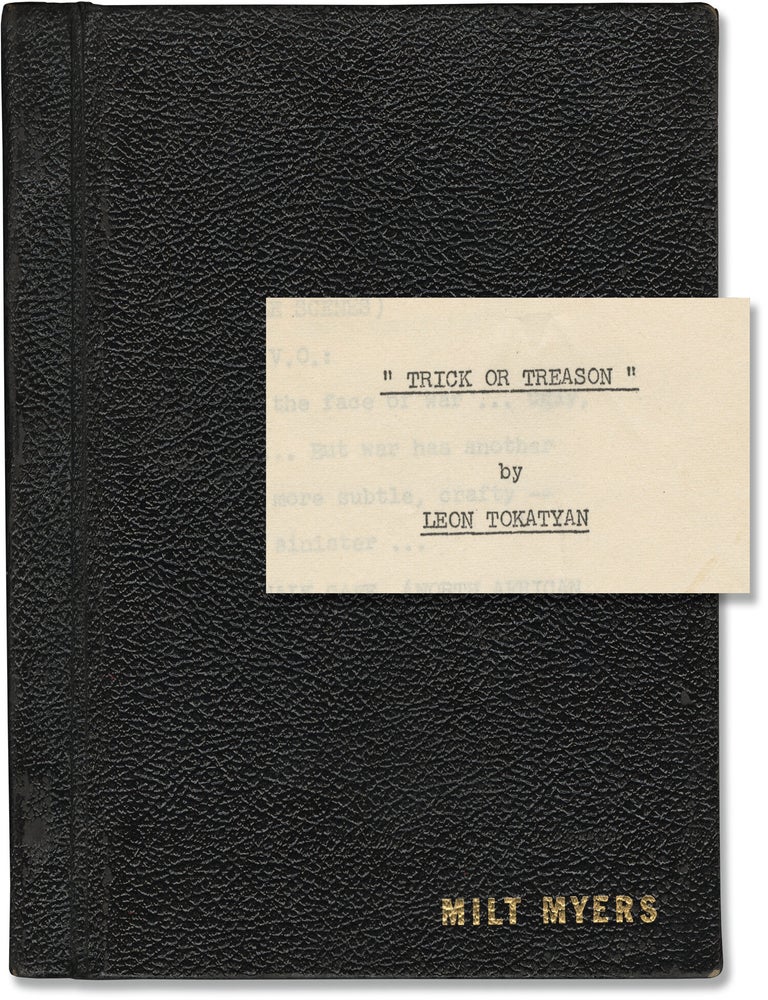 The Dupont Show of the Week: Trick or Treason (Original screenplay for the 1961 episode