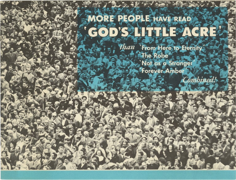 Book #152525] God's Little Acre (Original pressbook for the 1958 film). Erskine Caldwell, Anthony...