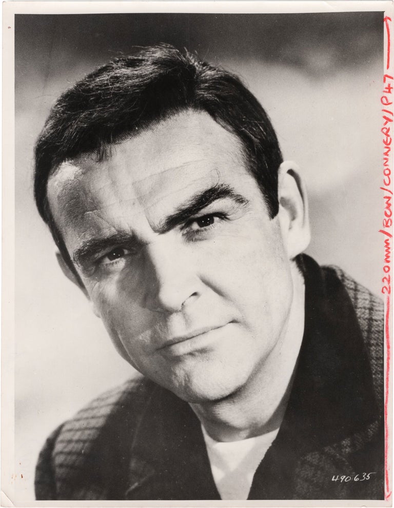 Book #152540] Original portrait photograph of Sean Connery, circa 1960s. Sean Connery, subject