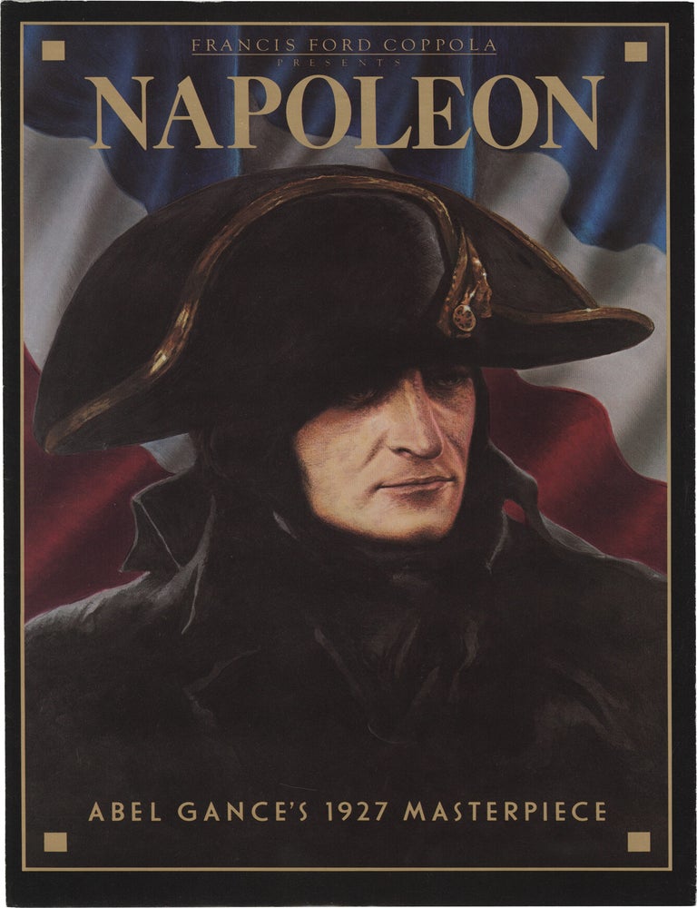 Napoleon (Original program and invitation to Francis Ford Coppola's 1980 restoration...