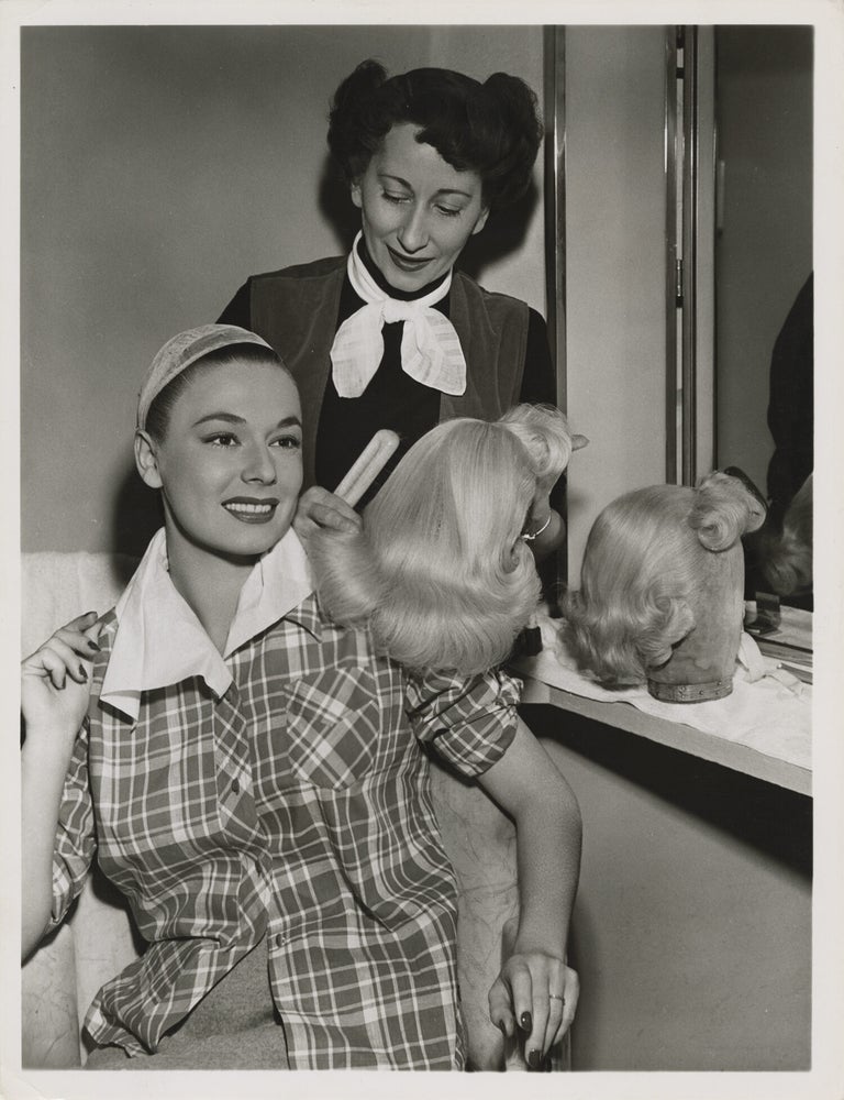 Tomorrow Is Another Day (Original photograph of Ruth Roman on the set of the 1951 film