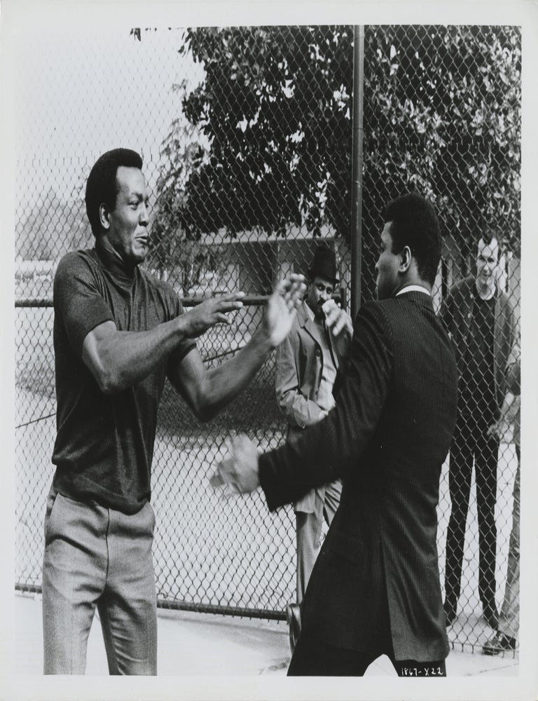 The Split (Two original photographs from the set of the 1968 film
