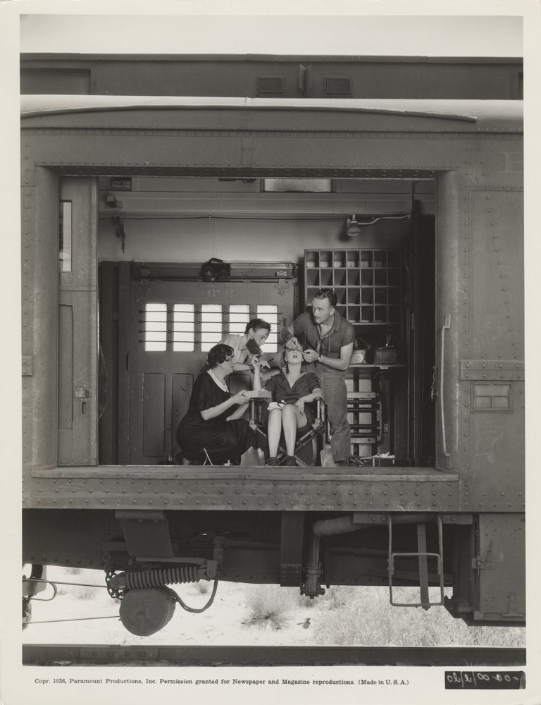 Book #152567] My American Wife (Original photograph of Ann Sothern on the set of the 1936 film)....