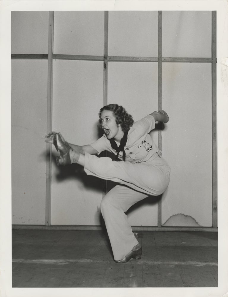 Born to Dance (Original photograph of Eleanor Powell in rehearsal for the 1937 film