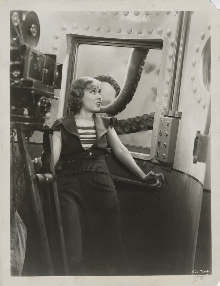 Book #152591] Below the Sea (Original photograph of Fay Wray on the set of the 1933 film). Ralph...