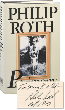 Book #152623] Patrimony (Signed First Edition). Philip Roth