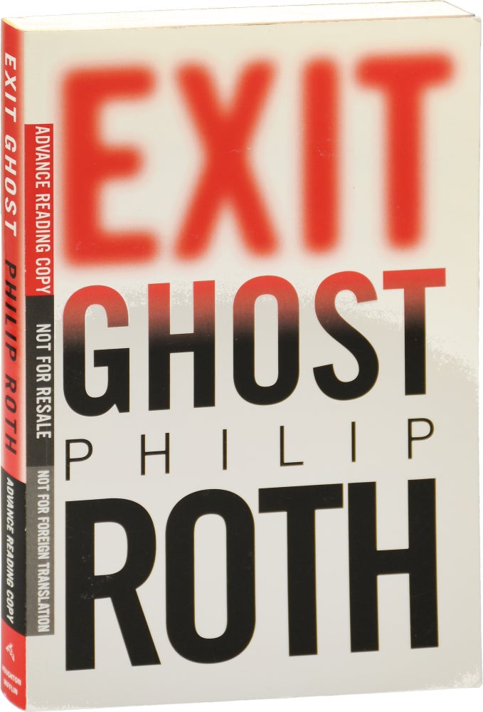 Book #152624] Exit Ghost (Advance Reading Copy). Philip Roth