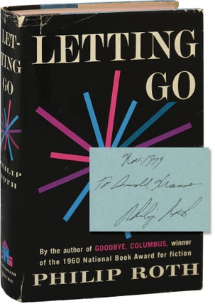 Book #152674] Letting Go (Signed First Edition). Philip Roth