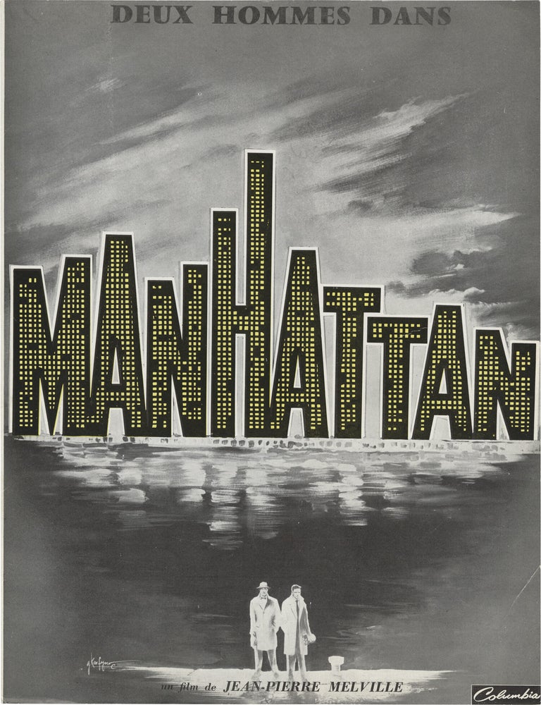 Two Men in Manhattan [Deux Hommes dans Manhattan] (Original pressbook for the 1959 French film noir