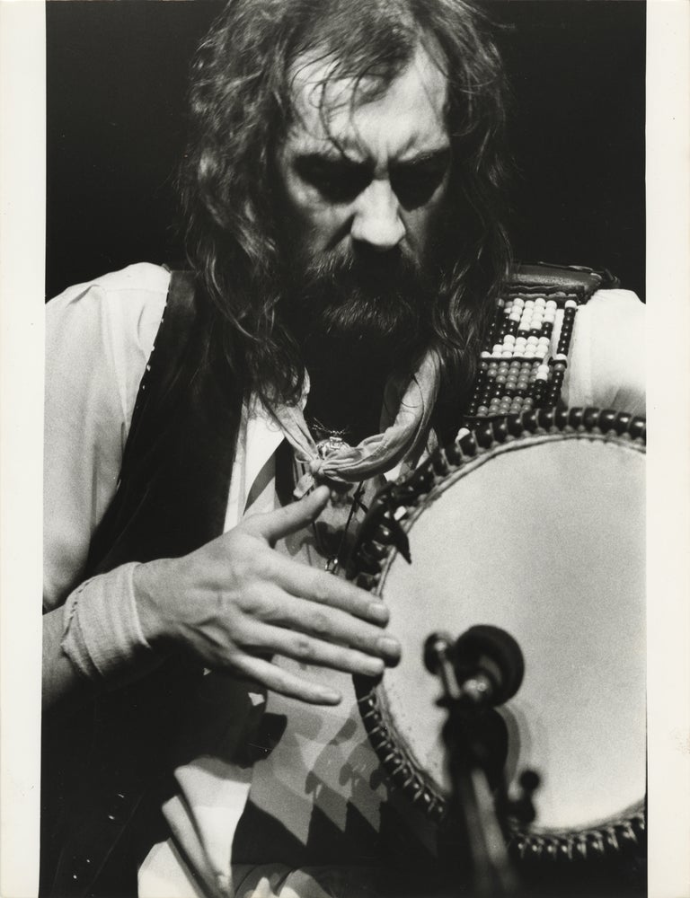 Original photograph of Mick Fleetwood performing in Rotterdam, Netherlands in 1980