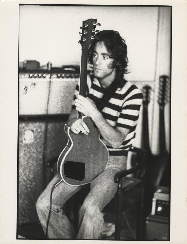 Original double weight photograph of Jeremy Spencer, circa 1969