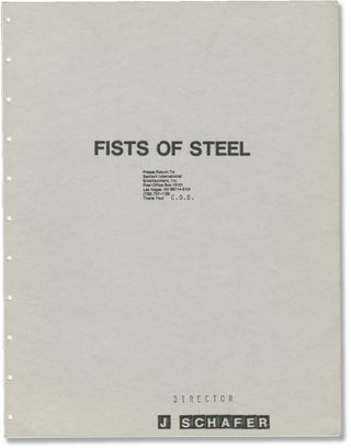 Book #152771] Fists of Steel (Archive of original screenplay and production materials for the...