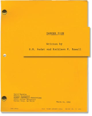 Book #152817] Hear No Evil [Danger Sign] (Original screenplay for the 1993 film). Martin Sheen...