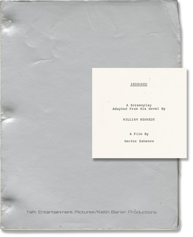 Book #152834] Ironweed (Original screenplay for the 1987 film). Meryl Streep Jack Nicholson,...