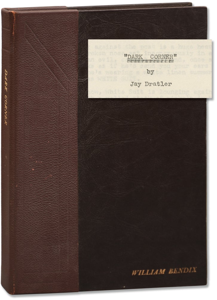 Book #152844] [The] Dark Corner (Original screenplay for the 1946 film, presentation copy...