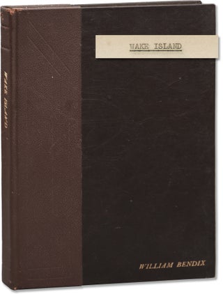 Book #152869] Wake Island (Original screenplay for the 1942 film, presentation copy belonging to...